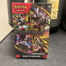 Pokémon TCG Mega Evolution—Pitch Black English Booster Bundle New Sealed 6 Packs picture