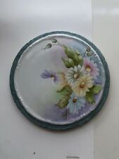 Antique Plate Hand Painted & Signed picture