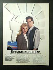 1989 TROJAN-ENZ CONDOMS Magazine Ad - Be Extra Secure In Love. picture