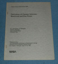 1985 NASA Technical Memo 86994 Fabrication of Ceramic Substrate Reinforced Free picture