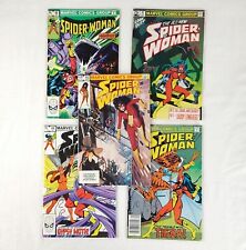 Spider-Woman #46 47 48 49 50 VF 2 Canadian 75c Variants Lot (1982 Marvel) CPV picture