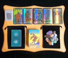 Tarot Of a New Vision Holographic Tarot Card & Crystal Set, 78 cards, Tarot Deck picture