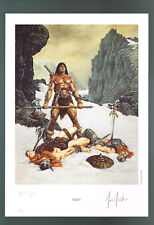 Joe Jusko 1999 European Tour - Next - Signed and Numbered Print 130/250  Conan picture