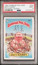 1985 Topps Garbage Pail Kids Dirty Harry 52a PSA 9 Glossy MINT OS2 Series 2 GPK picture