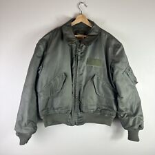 Vintage US Military CWU-45/P Flyers Jacket Bomber  XL Fire Resistant USAF 90s picture