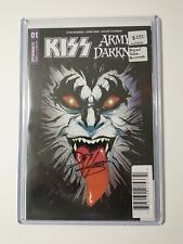 Kiss Army of Darkness (2018) #1 - Signed By Gene Simmons w/ COA Dynamic Forces picture