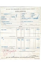 NYS & W Railroad Waybill Correction Form 10169 1959 Freight Error Shipment picture