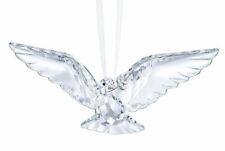 Swarovski Christmas Peace Dove Ornament Clear Crystal #5403313 New in Box picture