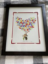 Walt Disney - From Movie Up - Framed Heart Balloon Matted Print picture