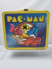 Original Vintage Pac Man 1980 Metal Lunchbox Aladdin (no thermos) picture