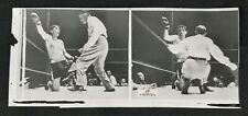 VTG 1958 Boxing AP Wire Press Photo Roy Harris Photo Sequence Getting On Feet picture