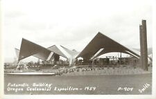 1959 RPPC P-904 Oregon Centennial Exposition Portland Futuristic Building, Smith picture
