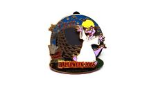 Disney Pin 49732 WDW Haunted Parks 2006 Figment and Spaceship Earth LE  2000 pin picture
