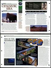 Cenozoic Era #66 Planet Earth Secrets Of The Universe Fact File Fold-Out Page picture