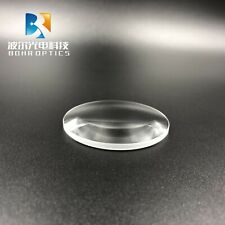 Biconvex Lens D50x6.9mm UV Fused Silica Optical Glass Laser Double Convex Lens picture