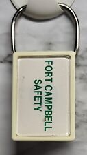 Fort Campbell Safety Keychain. Chart For Alcohol Consumption. Removable Loop. picture