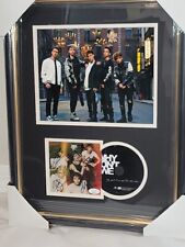 FULL BAND SIGNED WHY DON'T WE THE GOOD TIMES AND THE BAD ONES CD Framed WDW picture