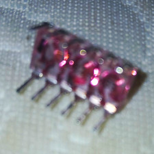 Vintage HP 5082-7433 Mini 3-Digit Bubble LED Display NOS Tube Lot of 11 Malaysia picture