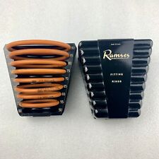 Ramses Vintage Fitting Rings Contraception Gynecological Diaphragm Bakelite Box picture