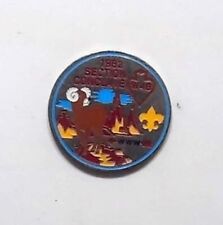 BOY SCOUTS 1982 SECTION CONCLAVE W4B - LAPEL PIN WWW  picture