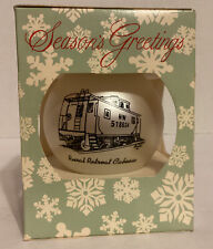 Vintage 1992 First Edition Christmas Ornament Rural Retreat VA Caboose picture