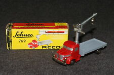 Schuco Piccolo 1962 #769 LKW mit Seilausleger Crane Truck 1/90 Diecast Orig MIB picture