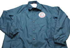 USS TARAWA CV-40 Vintage Button-Up Jacket Made USA Sportsmaster Veterans Assc. picture