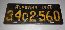 Vintage 1948  Alabama  License Plate picture