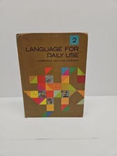 Language For Daily Use 2 Harbrace Edition Revised Vintage School Illustrated  picture