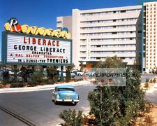 Vintage Las Vegas STRIP Riviera Casino 8x10 Photo 1955 LIBERACE picture