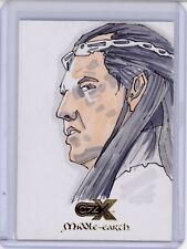 2022 Cryptozoic CZX Middle Earth Art Sketch ELROND by Debjit Kar 1/1 picture