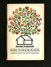 House in Bloom - Guide To House Plants 1975 Fertilizer Pfizer Pharma Collectible picture