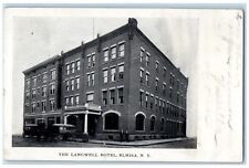 1907 The Langwell Hotel Building Exterior Elmira New York NY Vintage Postcard picture