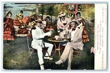 1907 The Yankee Consul Scene From The New Comic Opera Jamestown ND Postcard picture