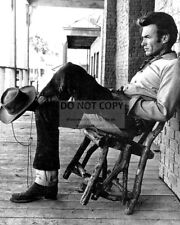 CLINT EASTWOOD ON THE SET OF 