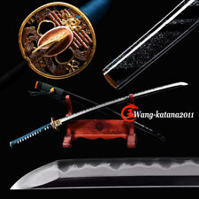 Top Grade T10 Honsanmai Japanese Samurai Katana Sword Battle Ready Sharp  picture