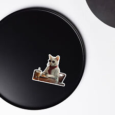 Rich Cat Magnet Creative Design for Cat Lovers picture