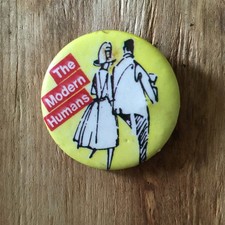 THE MODERN HUMANS button 1970s punk Cosmo Topper San Francisco original picture