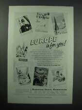 1956 European Travel Commission Tourism Ad picture