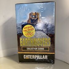 Caterpillar Earthmovers Series 2 Cards Sealed Box-Karl Malone Bob Feller Signed picture