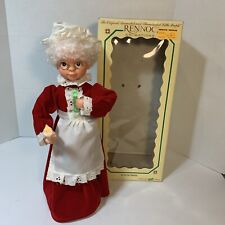 Vintage Santa’s Best Rennoc Animations 16” Mrs. Clause Lights Up In Original Box picture