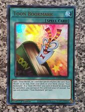 Yugioh Error miscut 1st Edition TOCH-EN003 Toon Bookmark Ultra Rare MINT  picture