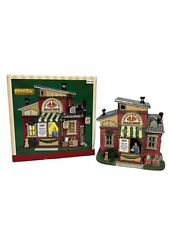 LEMAX Christmas Village Melted Perfection Grilled Cheese Store Lighted Building picture