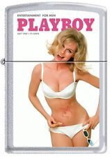 Zippo Playboy July 1964 Cover Satin Chrome Windproof Lighter NEW RARE picture