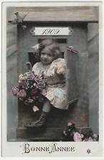 Vintage NEW YEARS Postcard; 