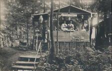 RPPC New York Camp Comfort,Adirondacks Real Photo Post Card Vintage picture