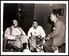 1949 DIRECTOR RICHARD THORPE + WALLACE BEERY + RICHARD CONTE ON SET Photo 732 picture
