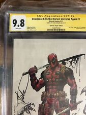 Deadpool Kills The Marvel Universe Again 1 SDCC Exclusive By Kirkham CGC 9.8 picture