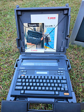 Canon Typestar 5 (S-50) Electronic Typewriter Word Processor w/ Case & Manuals picture