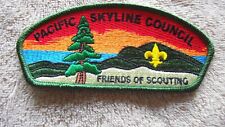 Boy Scouts  Pacific Skyline Council   2018  FOS  CSP   
